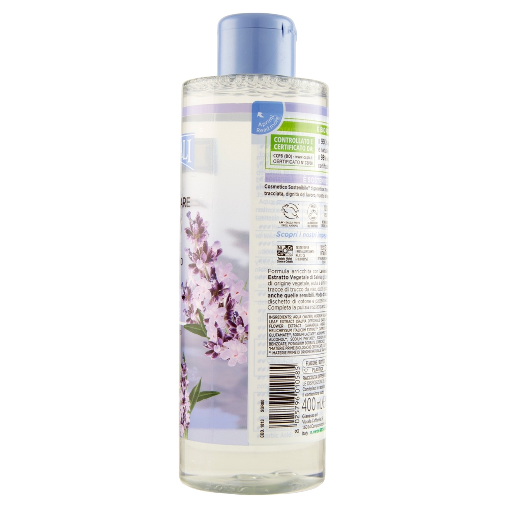 I Provenzali Bio Acqua Micellare Biologica Lavanda Ligure 400 mL